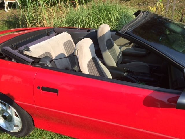1994 Red Chevrolet Camaro Convertible
