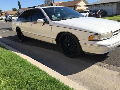 1994 White Chevrolet Capriceold