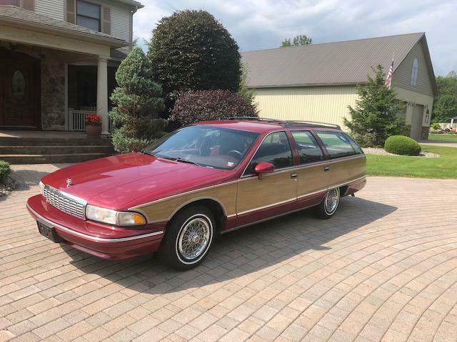 1994 Burgundy Chevrolet Caprice Wagon
