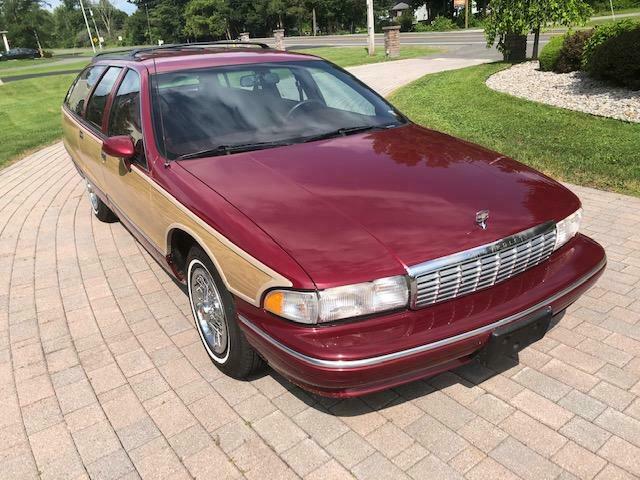 1994 Burgundy Chevrolet Caprice Wagon