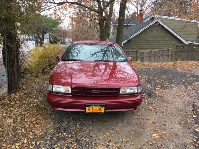 1994 Garnet red Chevrolet Capriceold Sedan