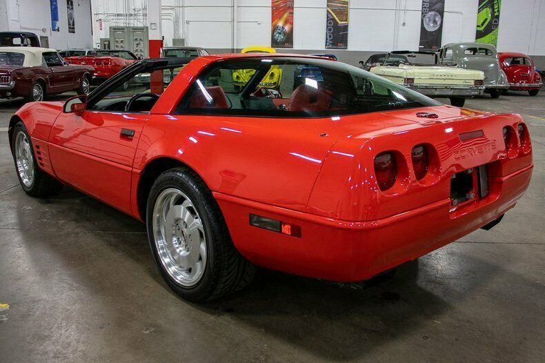 1994 Red Chevrolet Corvette --