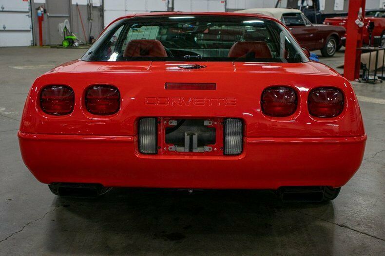 1994 Red Chevrolet Corvette --