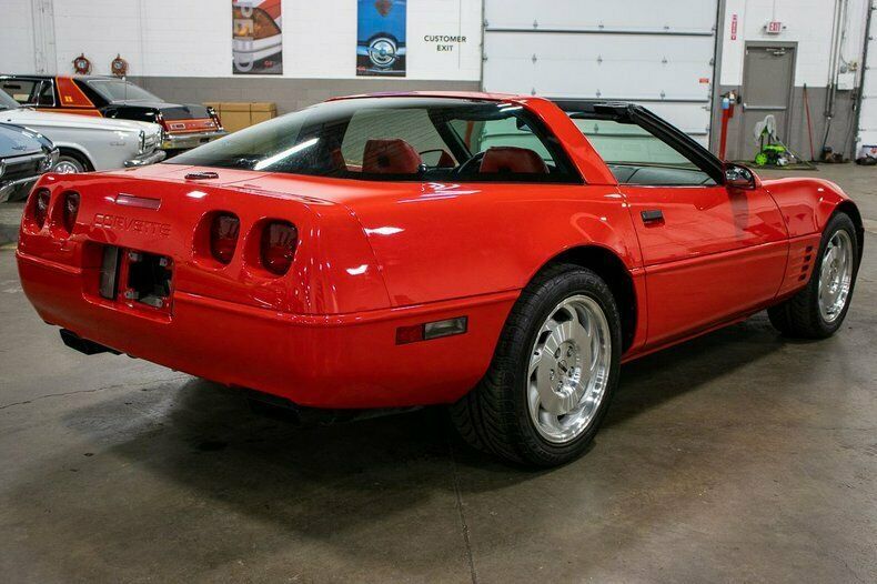 1994 Red Chevrolet Corvette --