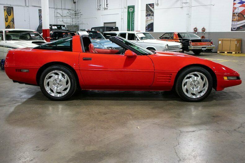 1994 Red Chevrolet Corvette --