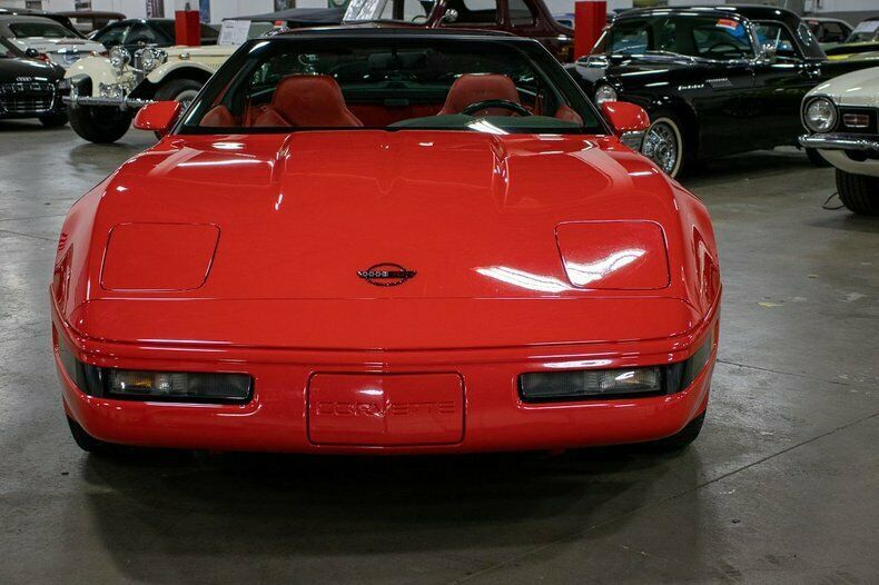 1994 Red Chevrolet Corvette --
