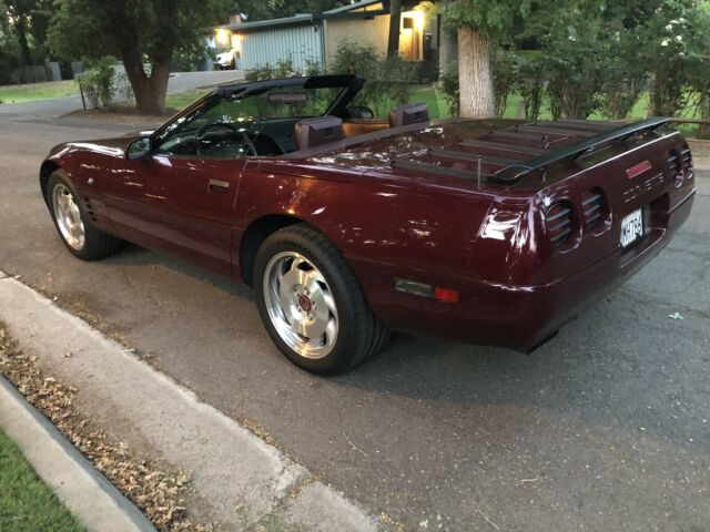 1994 Ruby Red Chevrolet Corvette Convertible
