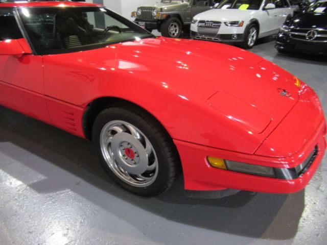 1994 Red Chevrolet Corvette --