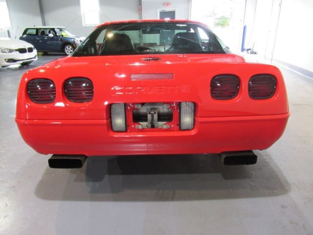 1994 Red Chevrolet Corvette --