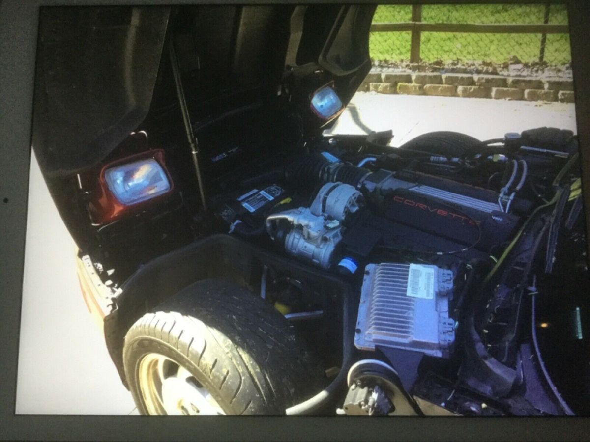 1994 Red Chevrolet Corvette Hatchback