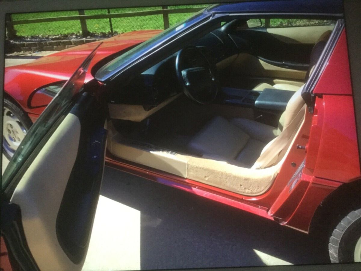 1994 Red Chevrolet Corvette Hatchback