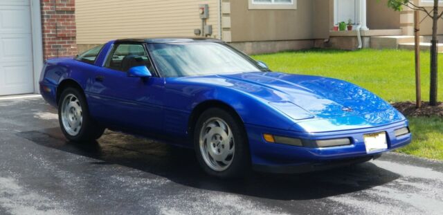 1994 Blue Chevrolet Corvette Coupe