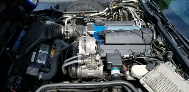 1994 Blue Chevrolet Corvette Coupe