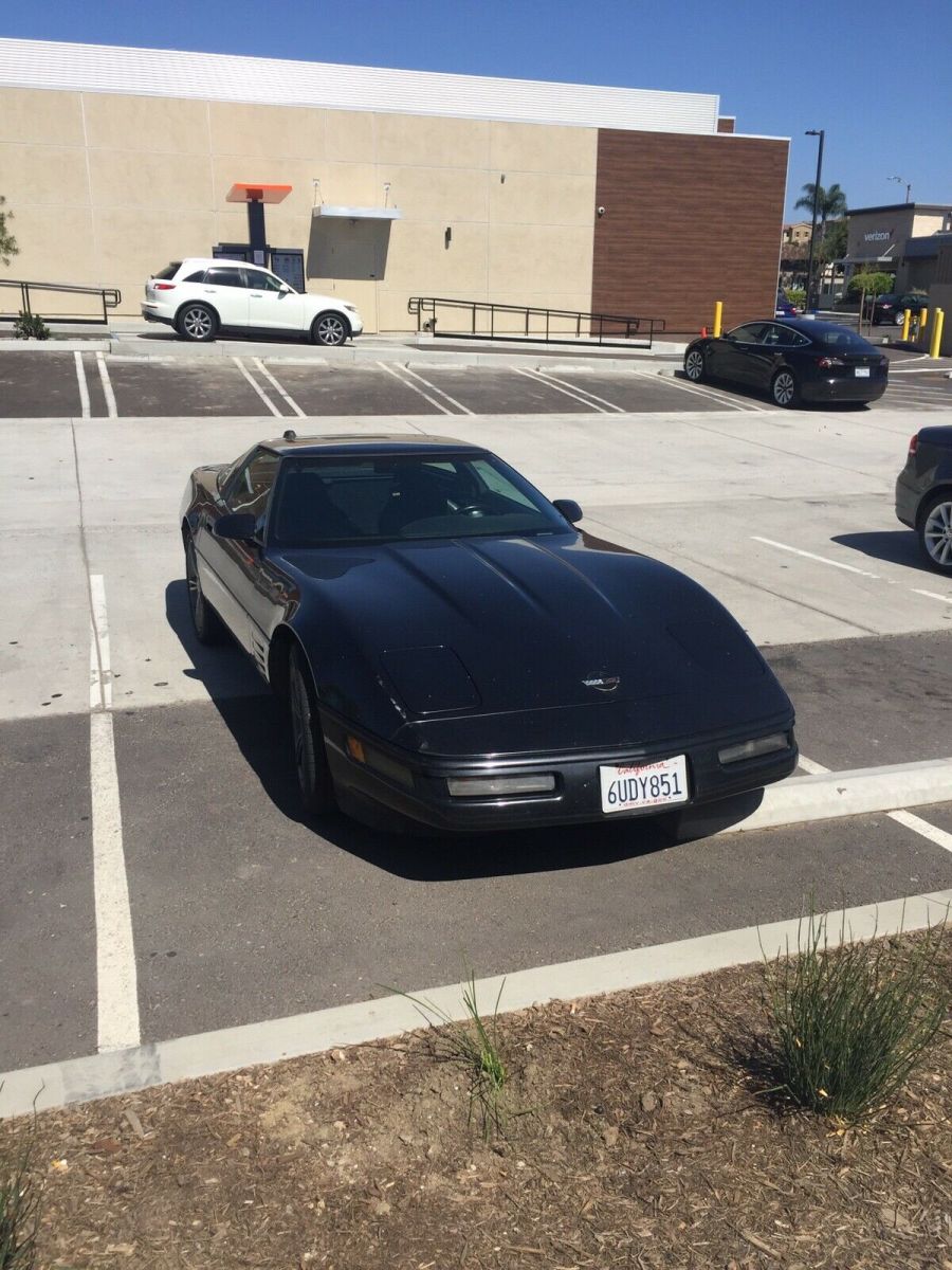 1994 Black Chevrolet Corvette Sports car