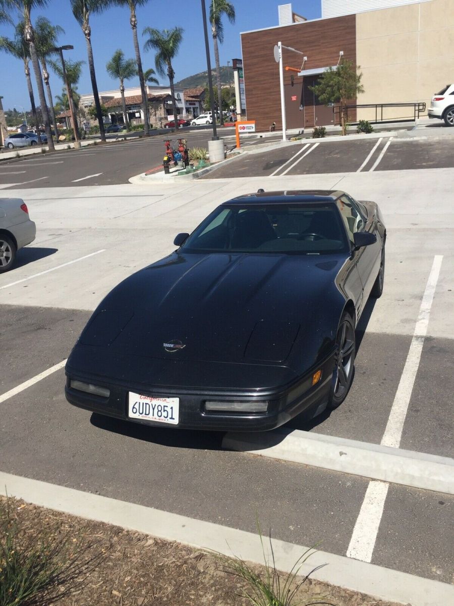 1994 Black Chevrolet Corvette Sports car