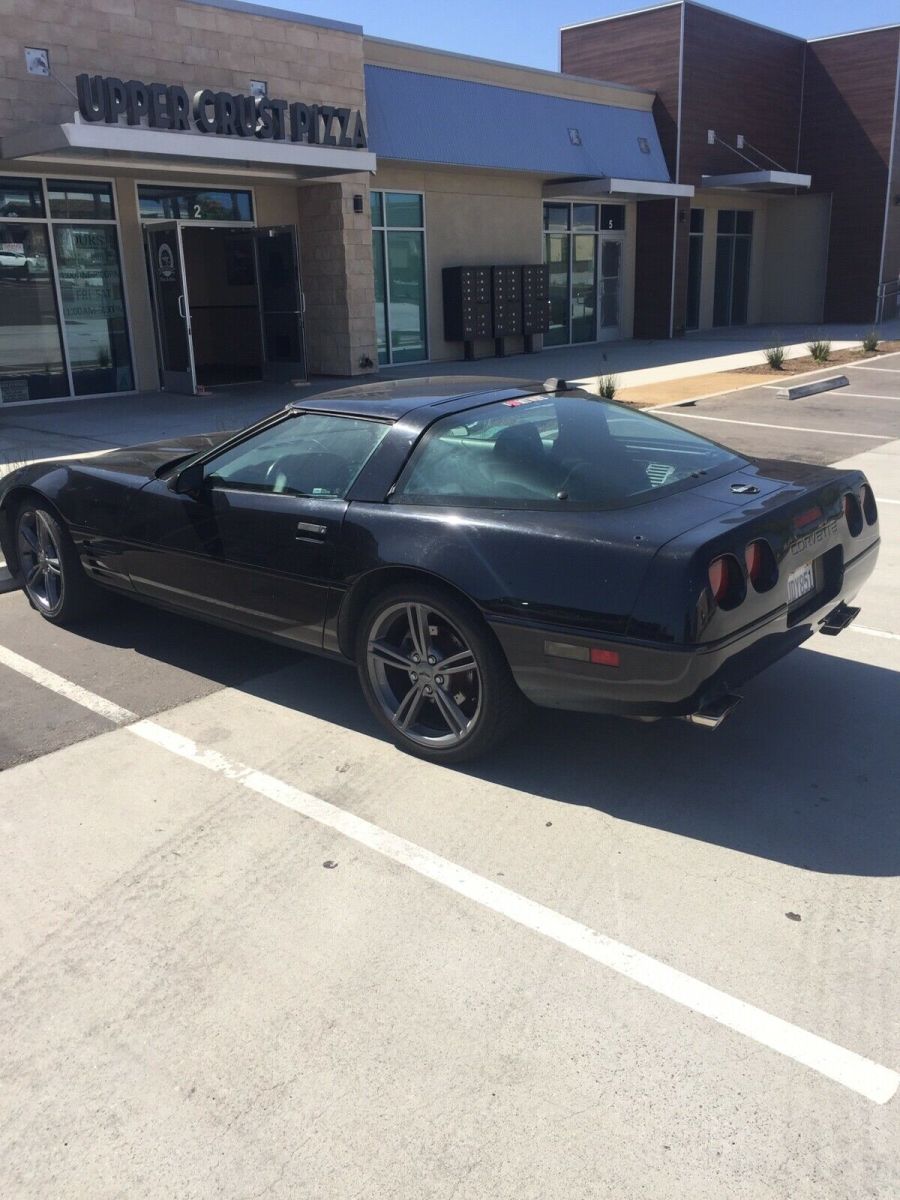 1994 Black Chevrolet Corvette Sports car