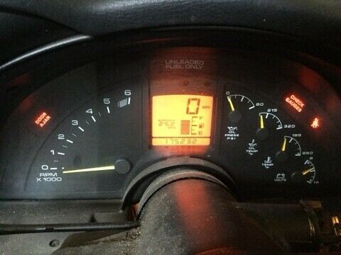 1994 Black Chevrolet Corvette Sports car