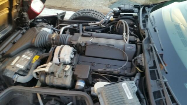 1994 Red Chevrolet Corvette Convertible