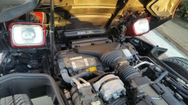 1994 Red Chevrolet Corvette Convertible