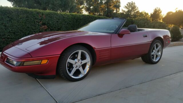 1994 Red Chevrolet Corvette Convertible