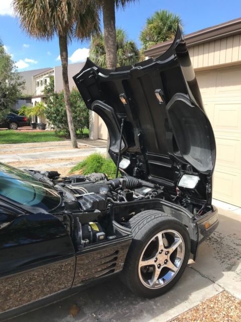1994 Black Chevrolet Corvette Convertible