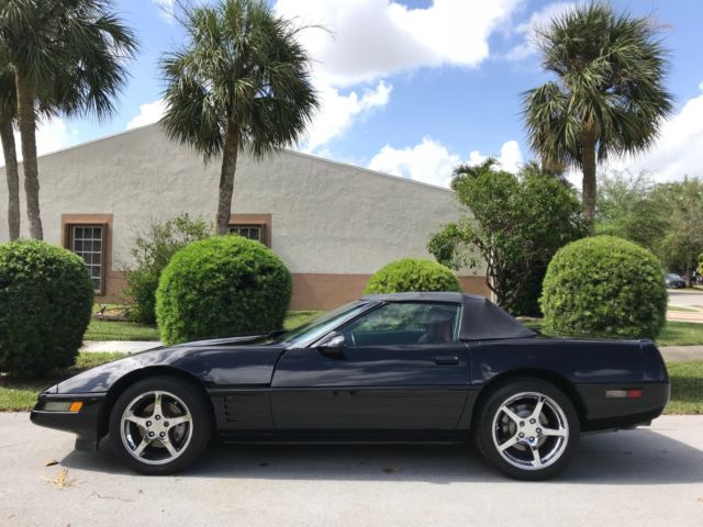 1994 Black Chevrolet Corvette Convertible