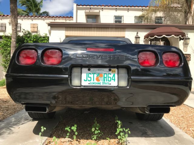 1994 Black Chevrolet Corvette Convertible
