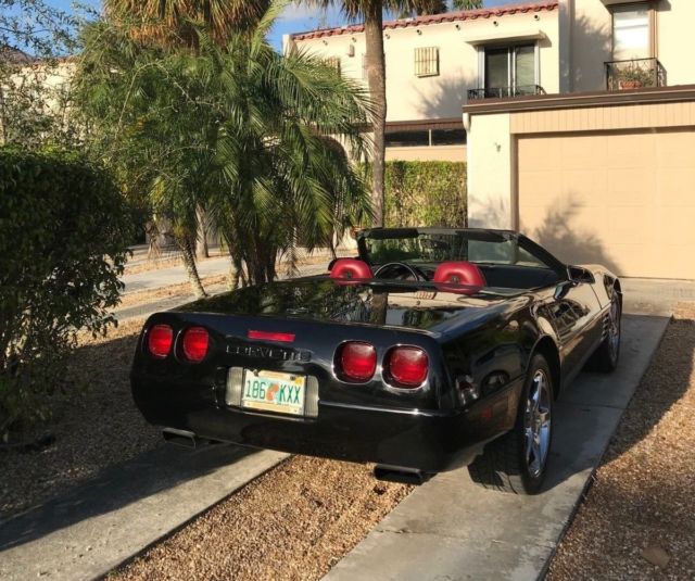 1994 Black Chevrolet Corvette Convertible