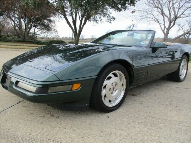 1994 Green Chevrolet Corvette CONVERTIBLE