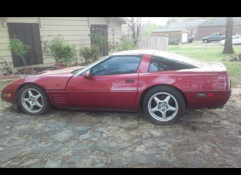 1994 White Chevrolet Corvette Coupe