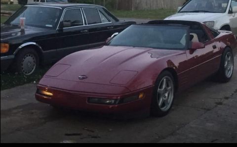 1994 White Chevrolet Corvette Coupe