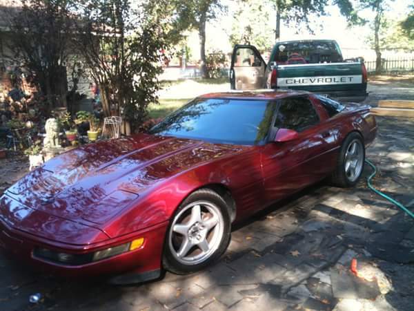 1994 White Chevrolet Corvette Coupe