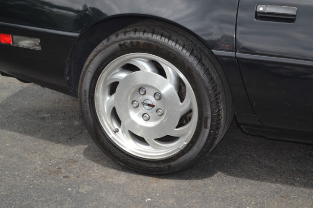 1994 Black Chevrolet Corvette Hatchback