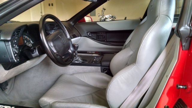 1994 Burgundy Chevrolet Corvette Coupe