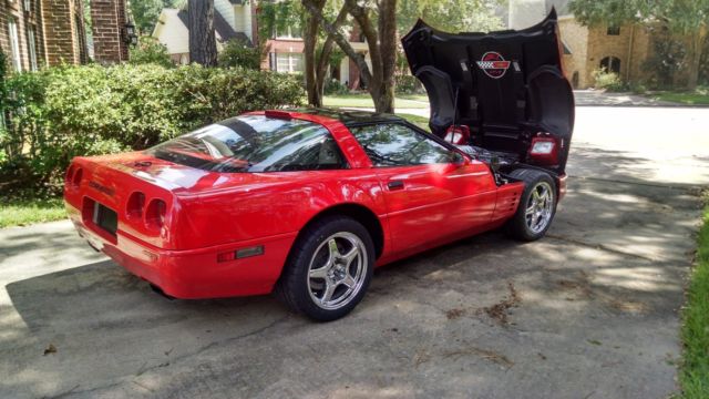 1994 Burgundy Chevrolet Corvette Coupe