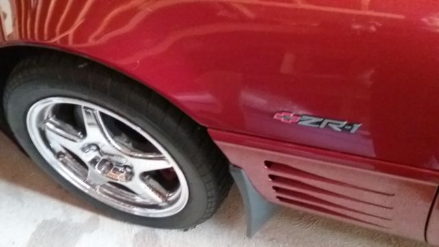 1994 Burgundy Chevrolet Corvette Coupe