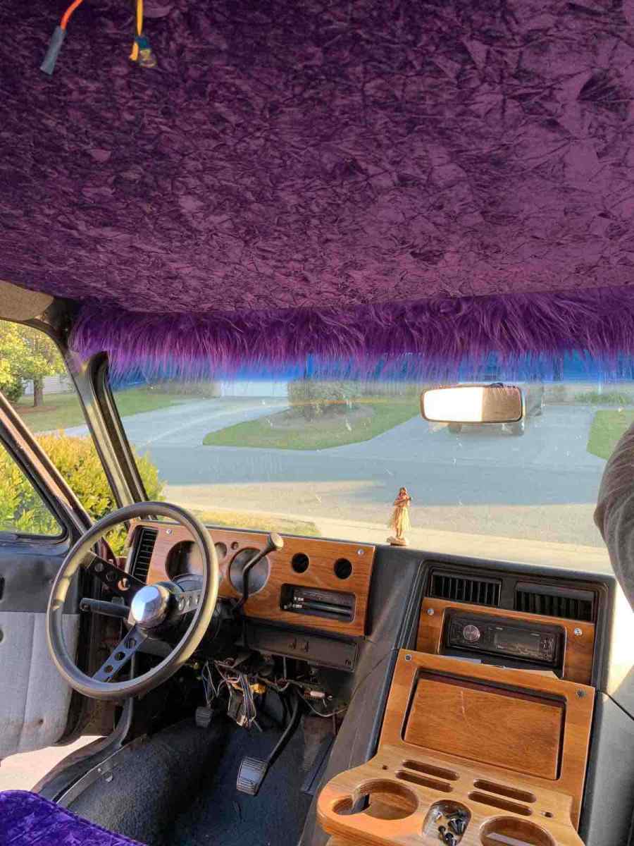 1994 Orange Chevrolet G20 Van