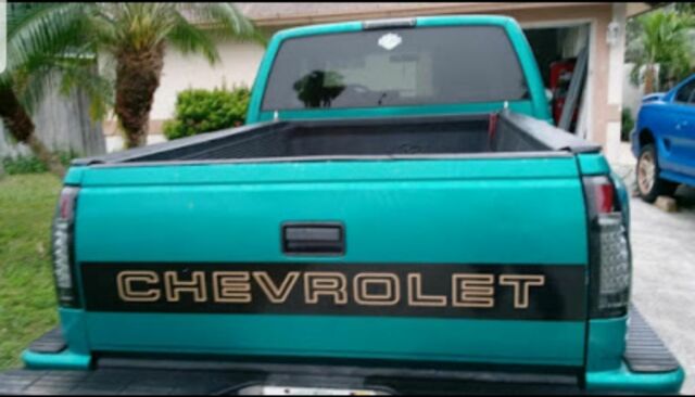 1994 Green Chevrolet Silverado 1500 Extended Cab Pickup