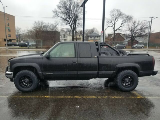 1994 Black Chevrolet C/K Pickup 1500 Extended Cab Pickup