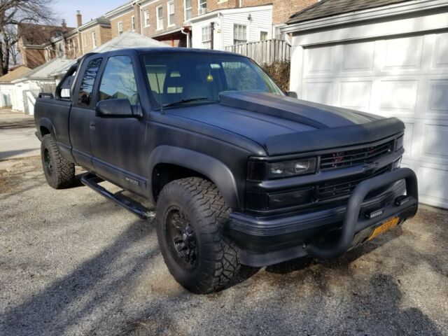 1994 Black Chevrolet C/K Pickup 1500 Extended Cab Pickup