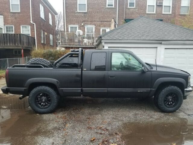 1994 Black Chevrolet C/K Pickup 1500 Extended Cab Pickup