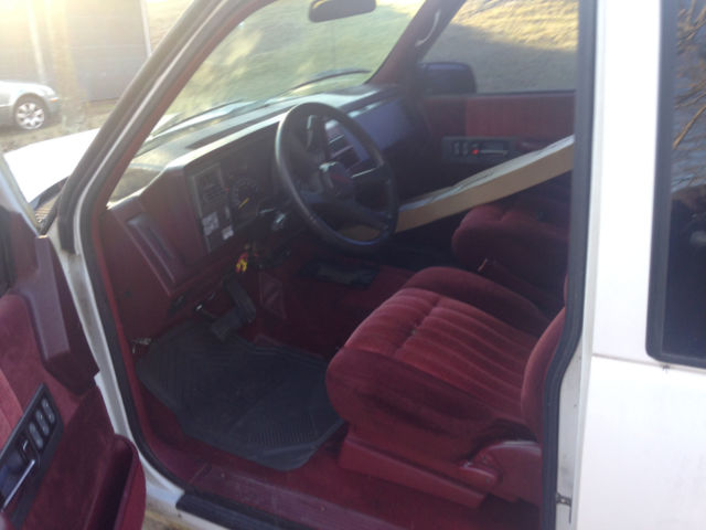 1994 White Chevrolet C/K Pickup 3500 Extended Cab Pickup