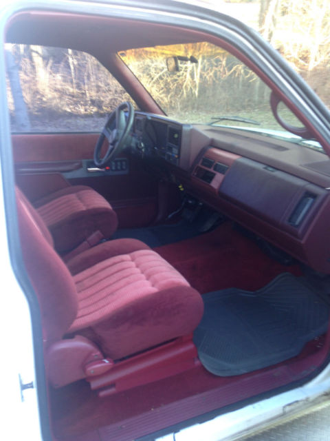 1994 White Chevrolet C/K Pickup 3500 Extended Cab Pickup