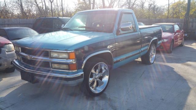 1994 Blue Chevrolet C/K Pickup 1500 Standard Cab Pickup