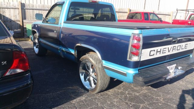 1994 Blue Chevrolet C/K Pickup 1500 Standard Cab Pickup