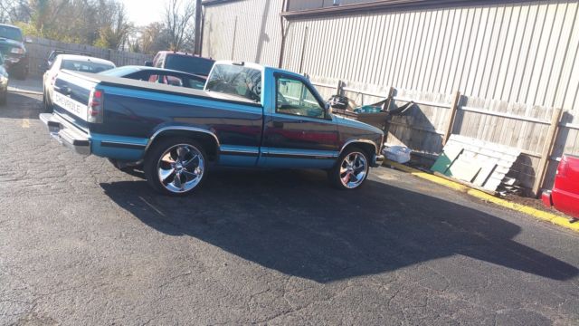 1994 Blue Chevrolet C/K Pickup 1500 Standard Cab Pickup