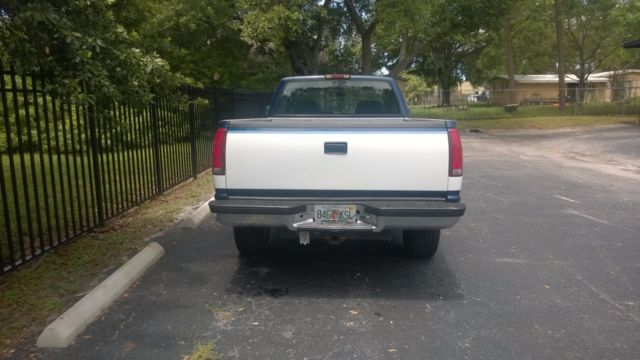 1994 Indigo Blue / Summit White Chevrolet C/K Pickup 1500 Extended Cab Pickup