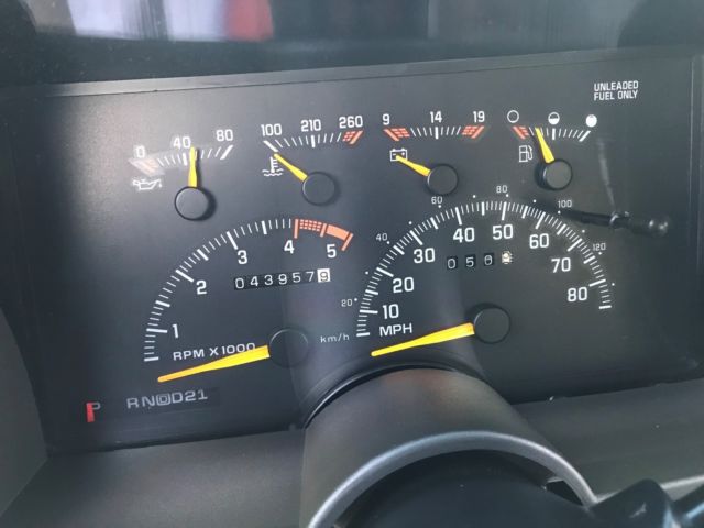 1994 Blue Chevrolet C/K Pickup 2500 Extended Cab Pickup