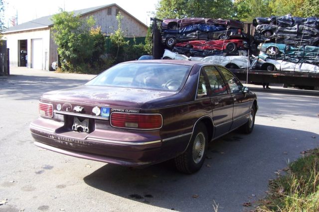 1994 Burgundy Chevrolet Capriceold Sedan