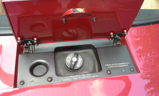 19940000 Burgundy Chevrolet Corvette Coupe